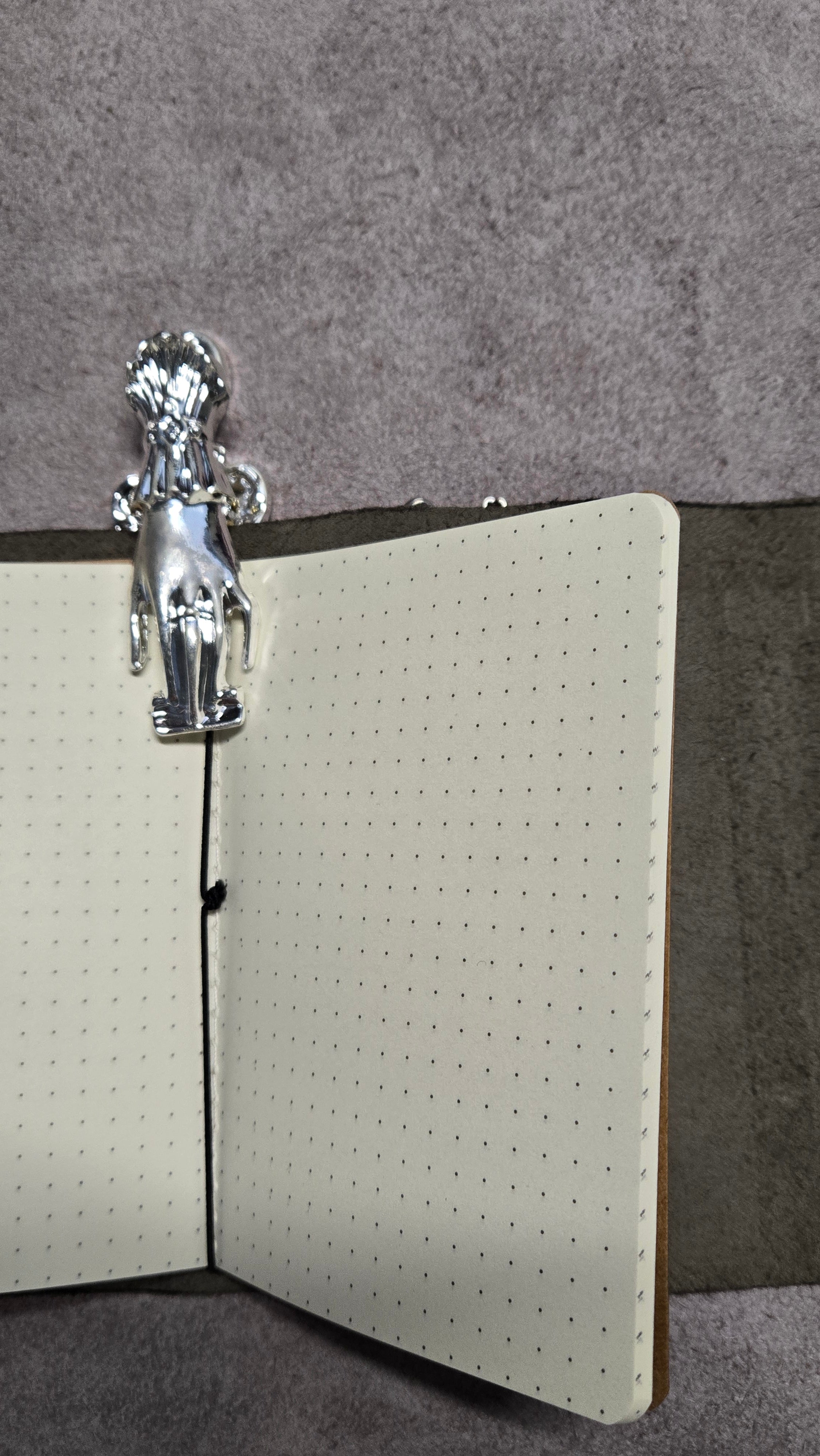 Gray Passport Black & Silver