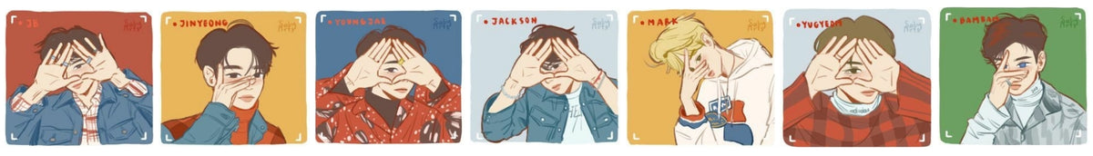 GOT7 Limited Edition Concert Washi Tape