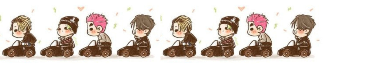 BIGBANG Limited Edition Concert Washi Tape