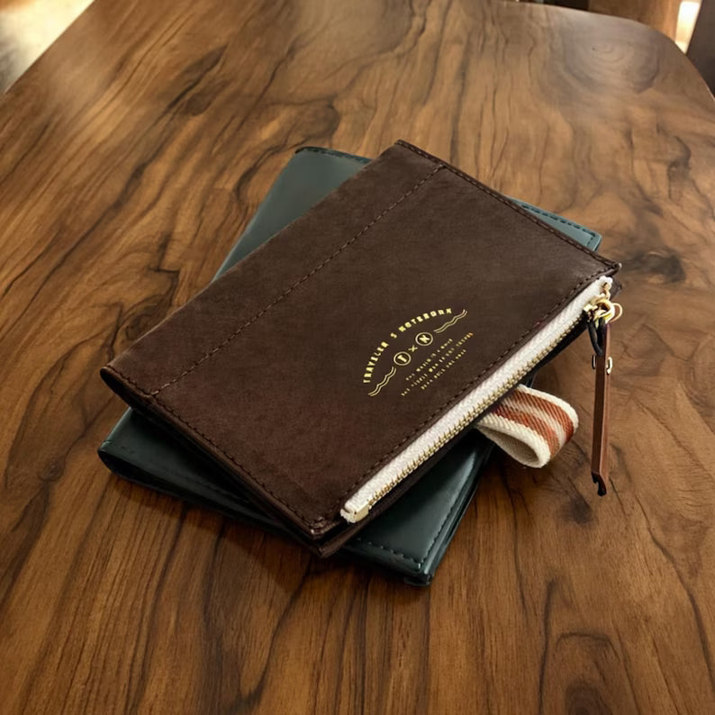 Travel Journal Zipper Pocket Insert